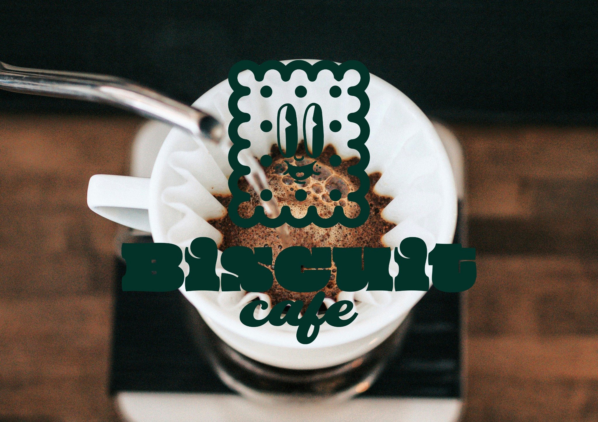 Biscuit Cafe branding
