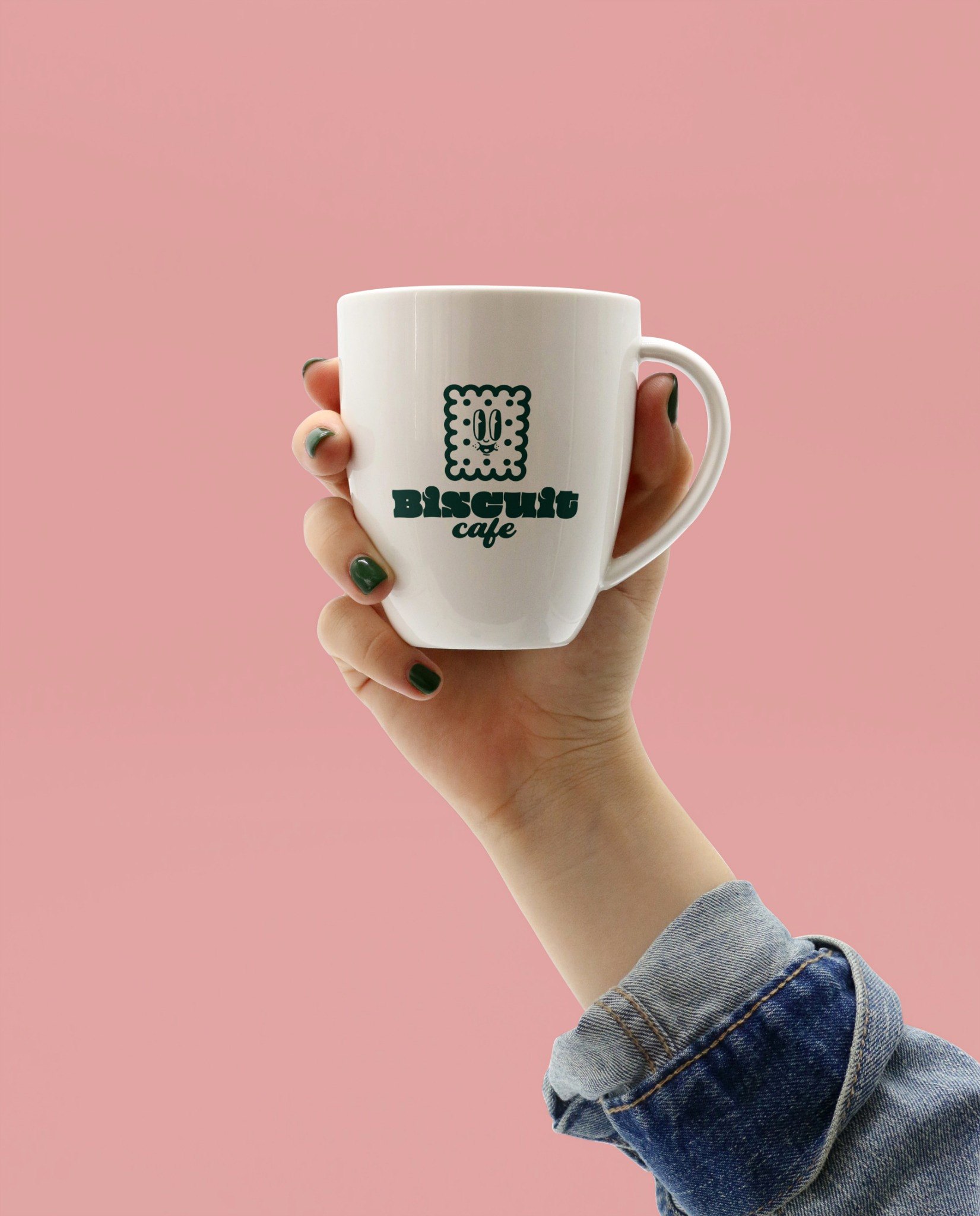 Biscuit Cafe mug