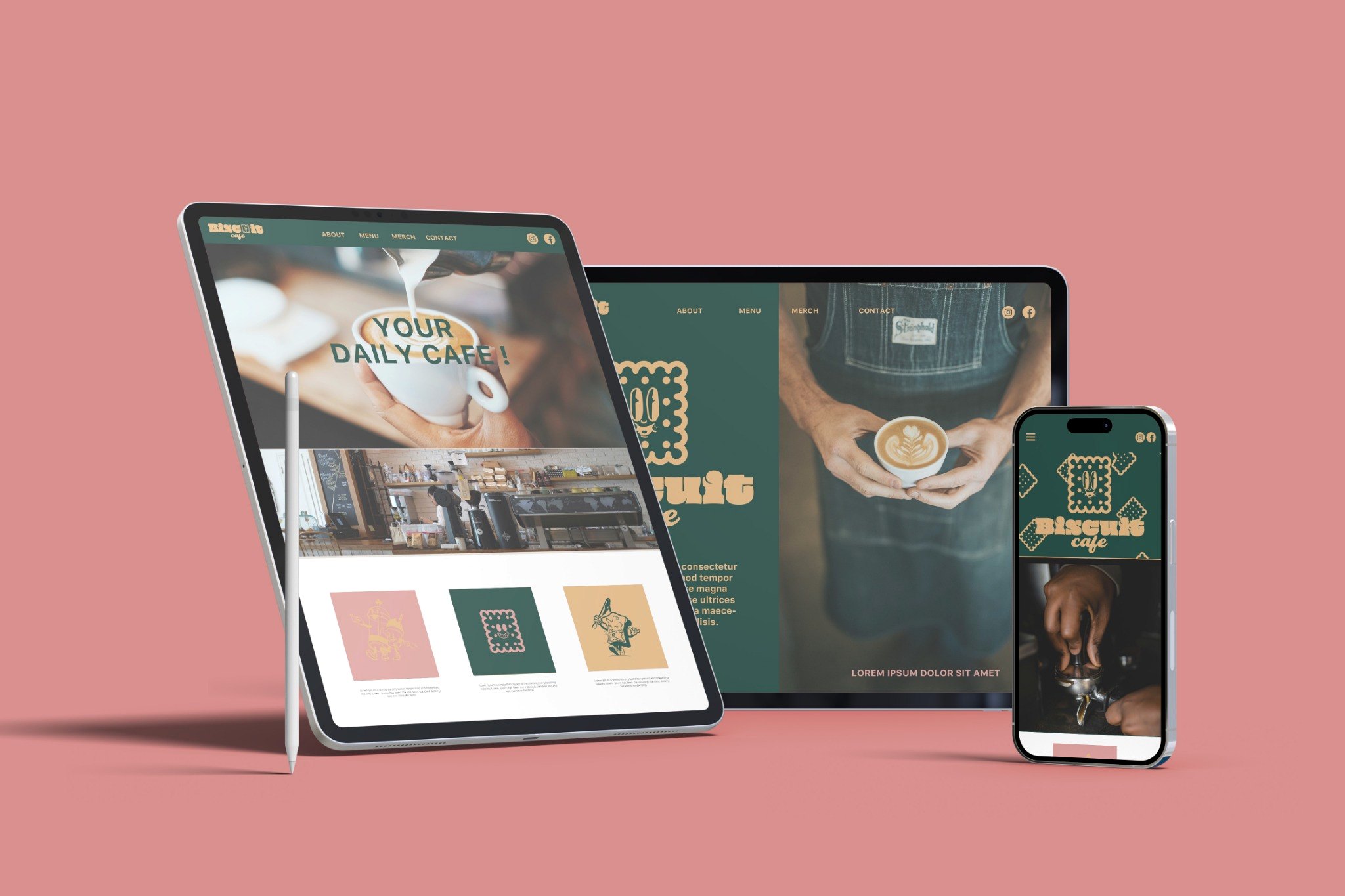 Biscuit Cafe website